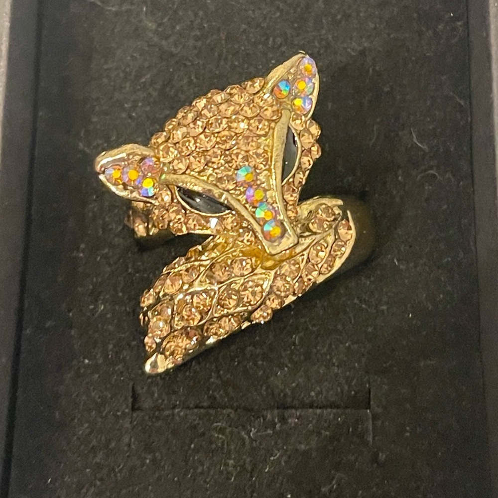 Gold Fox Ring